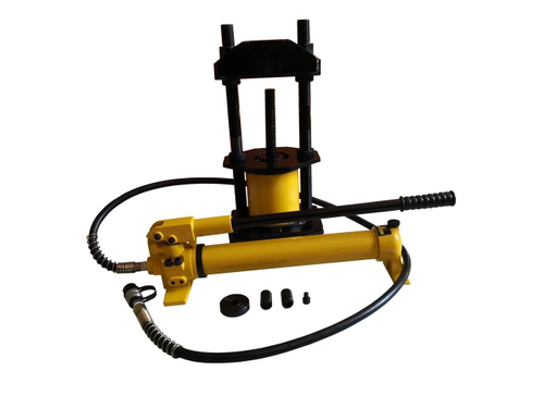 Съёмник шкворней ТТН-50 для грузовых авто и коммерческого транспорта 50 тонн (с ручным насосом в комплекте)