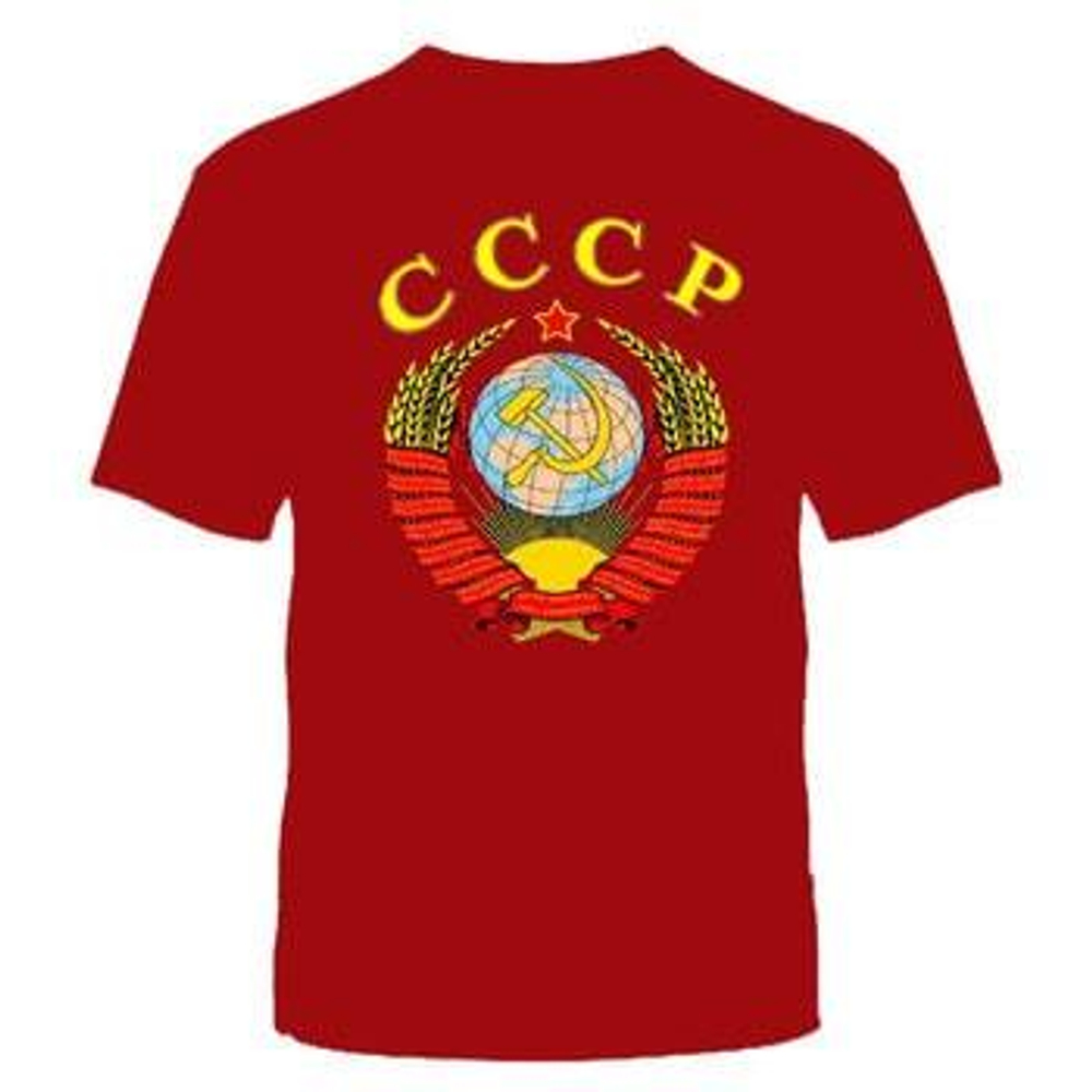Футболка красная СССР
