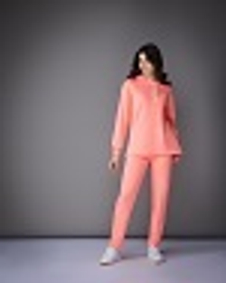 14-03-21 SS Спортивный костюм с брюками, розовый L