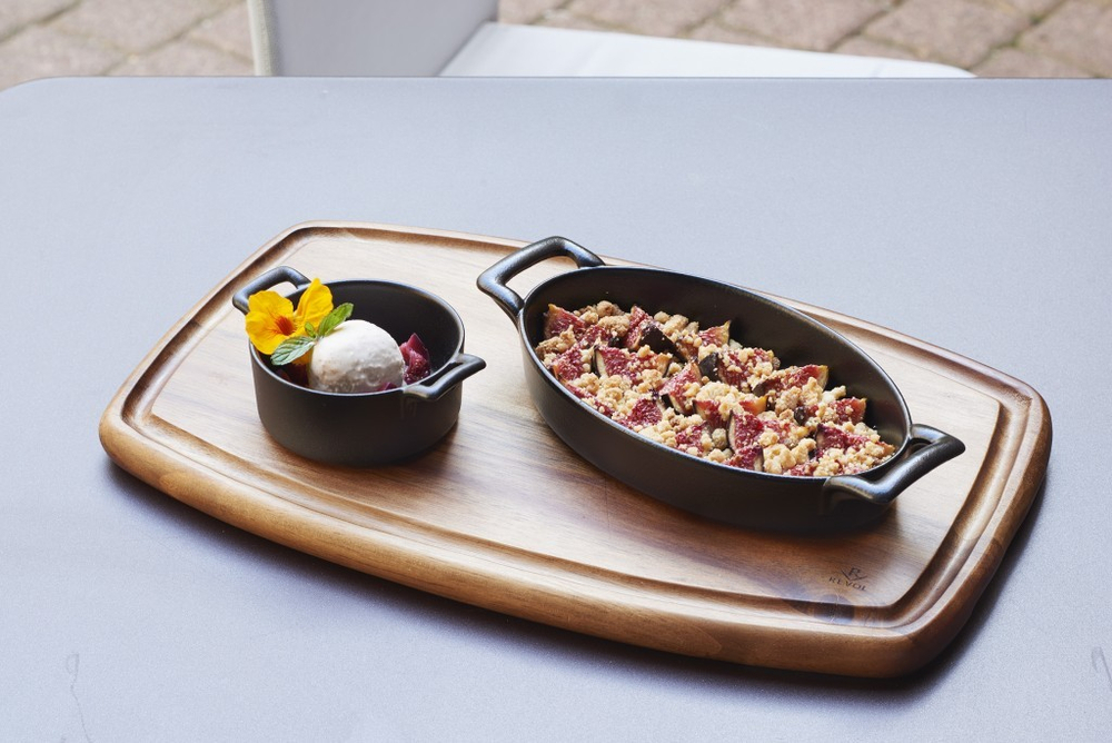 Блюдо для запекания 24x15.5см Revol Belle Cuisine белое