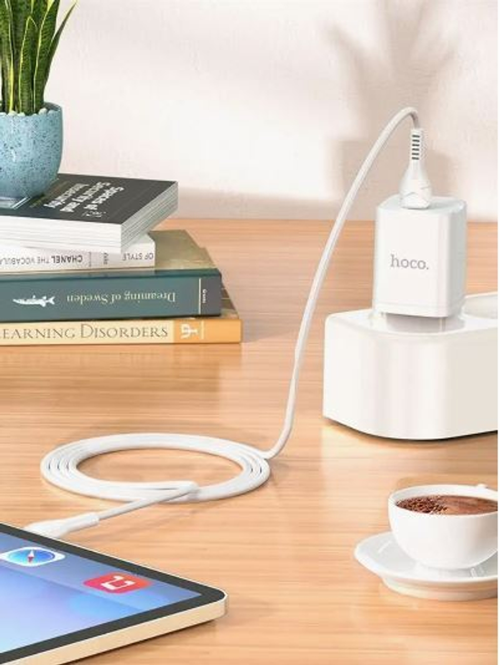 Сетевое зарядное устройство HOCO N19 1Type-C 25W 3A QC2.0/QC3.0