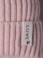 Шапка для девочки на осень