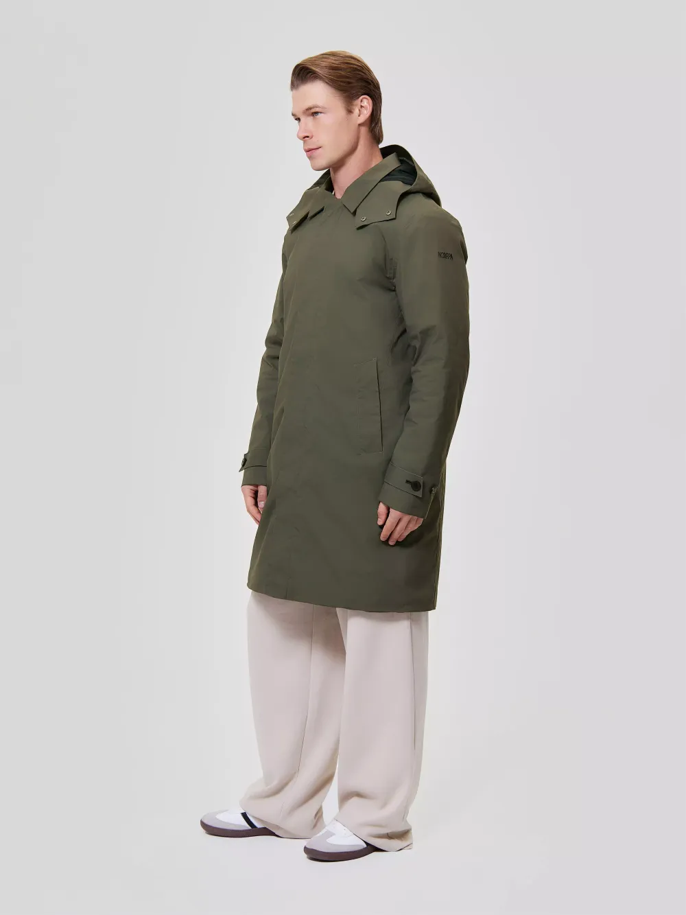 Плащ мужской КУМИР (KUMIR) NORPPA хаки