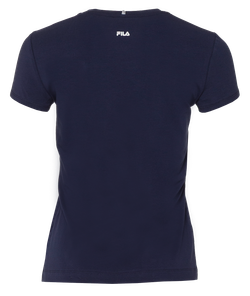 Женская футболка теннисная Fila T-Shirt "Reni" W - peacoat blue