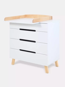 Комод пеленальный Rant Indy Pro 800/4 Cloud White