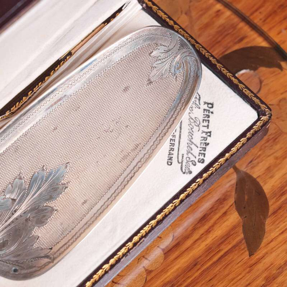 Лопатка для десертов с дворянским гербом