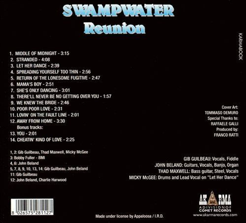 Swampwater / Reunion (CD)