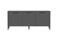 Тумба Type 3 двери ширина 160 см (темно-серый)