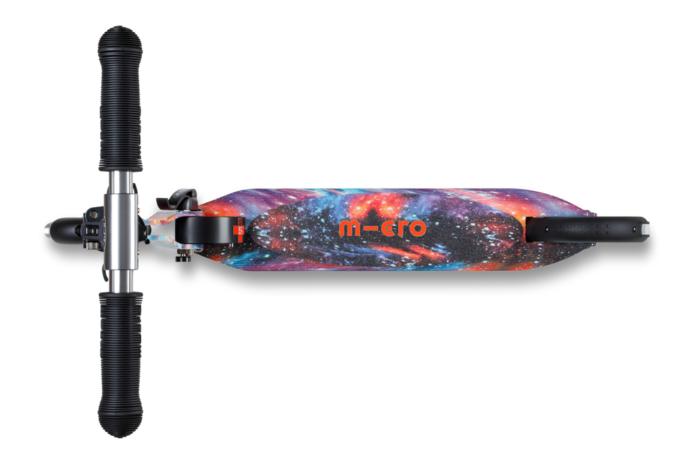 Самокат Micro Sprite Glow (светится в темноте) LED, Art Млечный путь