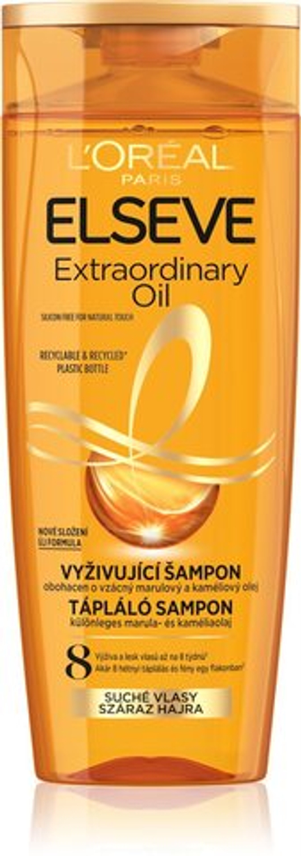 L’Oreal Paris Elseve Extraordinary Oil - питательный шампунь для сухих волос /   400  ml  / GTIN 3600522894995