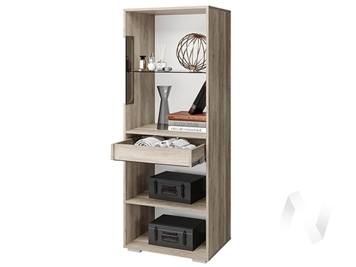 Шкаф распашной ШК-24 МС Наоми (дуб каньон/белый)