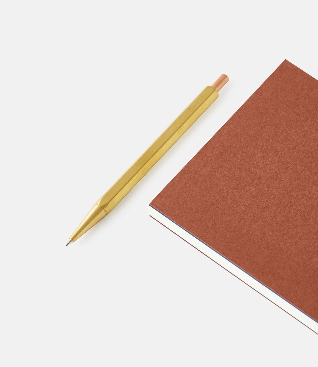 Ystudio Mechanical Pencil Lite Brass — механический карандаш из латуни