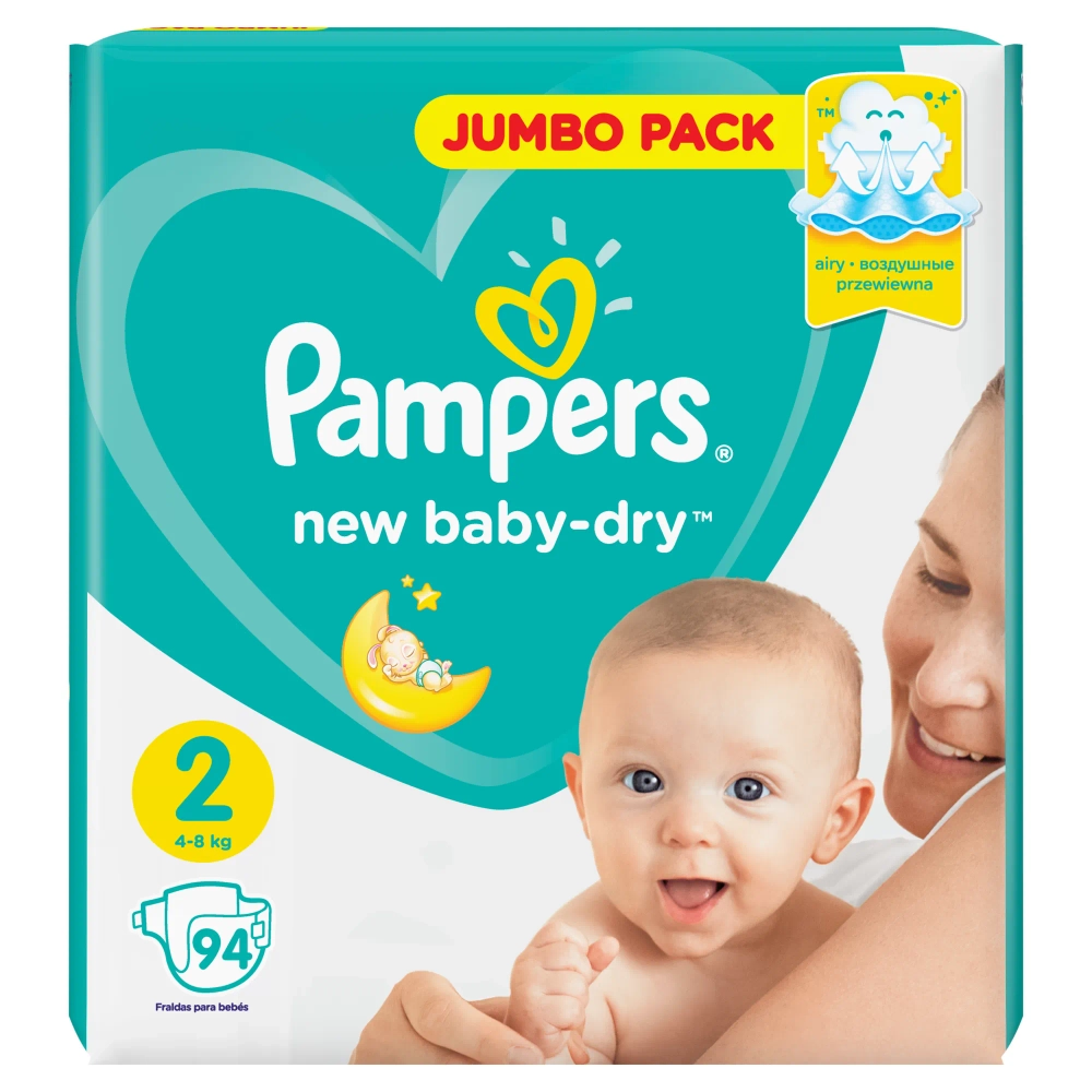 Подгузники Pampers Active 2 94шт