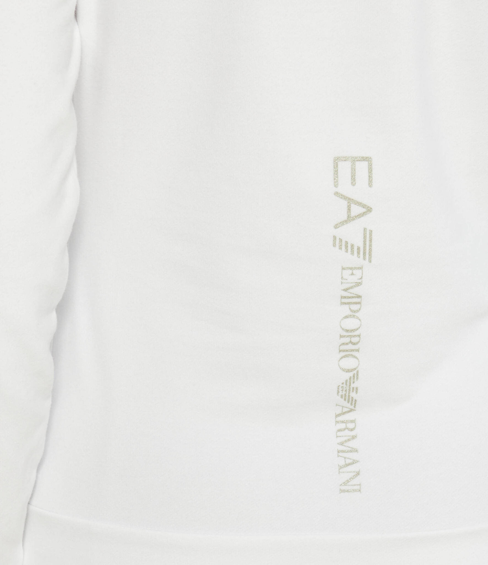 Худи EA7 - белый(8NTM35 TJCQZ)