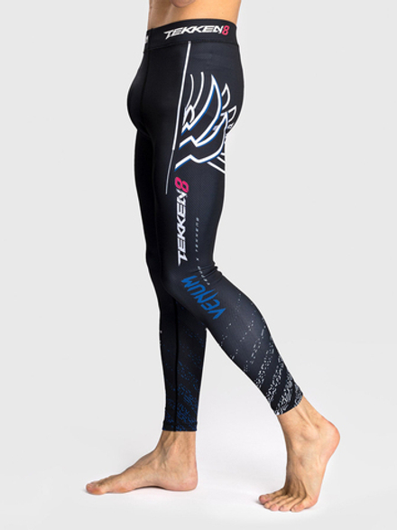 Тайтсы Venum x Tekken Jin Black/White