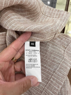 Льняной костюм Dolce & Gabbana