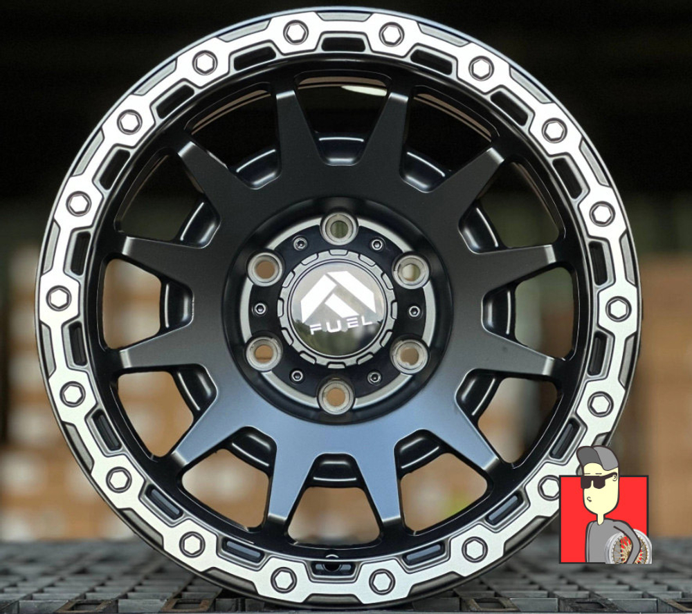 Комплект дисков Fuel off road xf221 18x8.5 et0 6x139.7