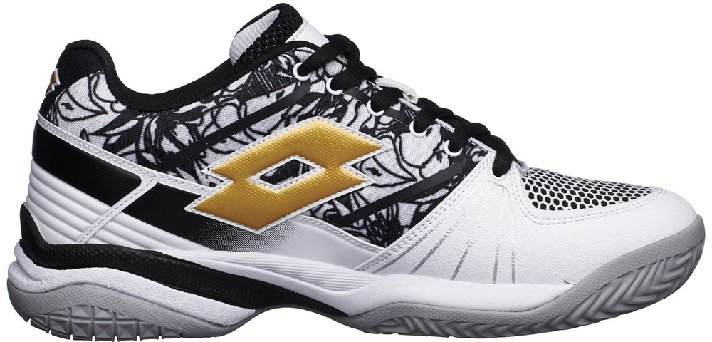 Женские Кроссовки теннисные Lotto Esosphere Clay W - black/gold