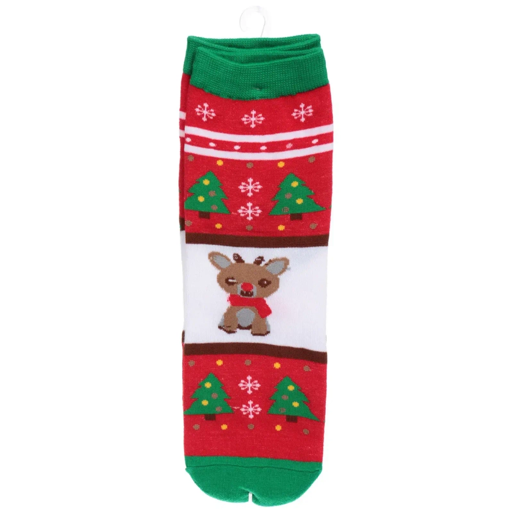 Носки женские «Fashion ZIMA», микс 5 дизайнов, р-р 36-39 (крючок, пакет, стикер)