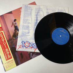 Винтажная виниловая пластинка LP 10cc Тен Си Си Ten Out Of 10 (Japan 1981) (Obi)