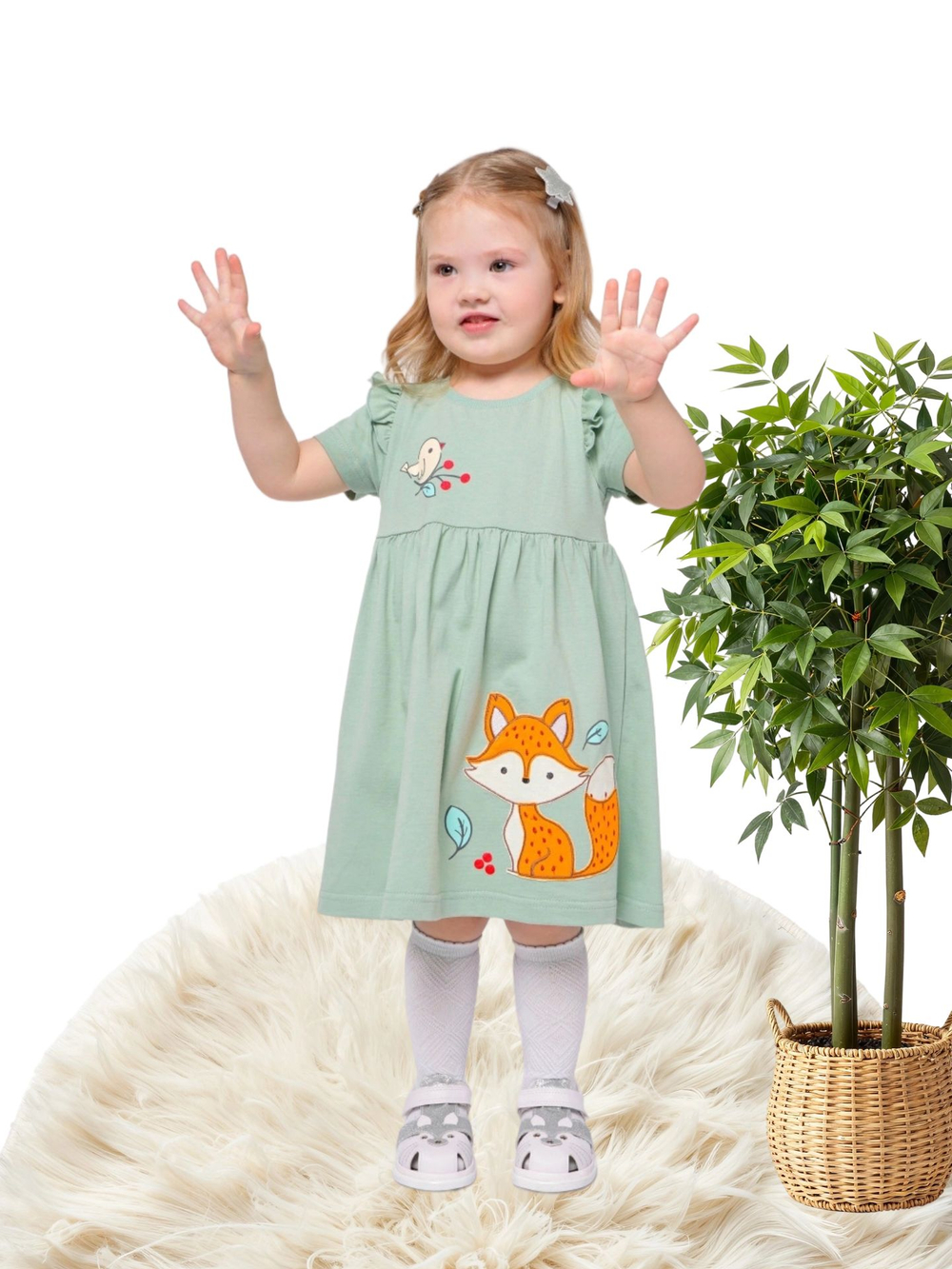 11-223-6 Платье для девочки Luneva