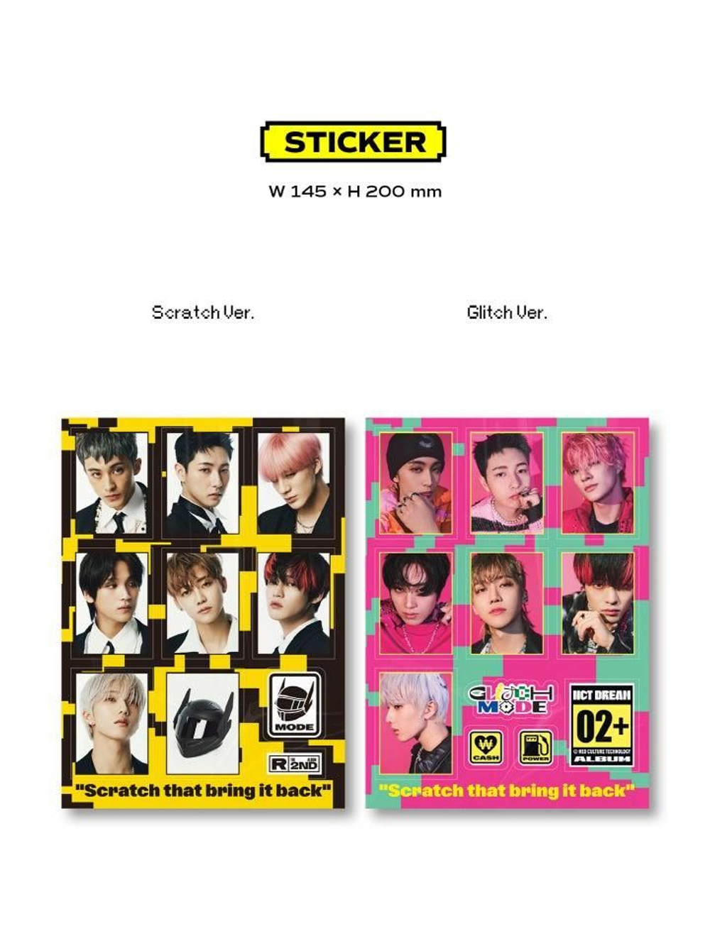 Альбом NCT DREAM - Glitch Mode 2nd Album PHOTOBOOK RANDOM