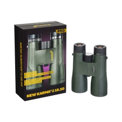 Бинокль Levenhuk New Karma PRO ED 16x50 с коробкой, вид спереди