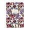 Bloknot \ Блокнот \ Notebook Тетрадь А5 из экокожи, "Флора. Ирисы" 60 л. клетка