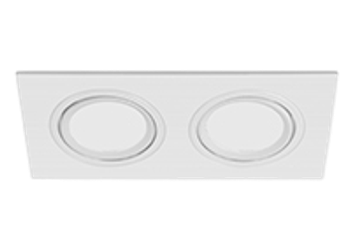 Светильник MR16 ZOOM DUO белый, 172*92/150*70 мм, 50 шт/кор