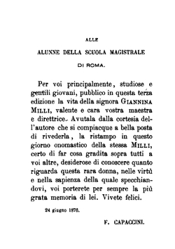 Giannina Milli. Biografia | Oreste Raggi