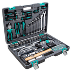 Набор инструментов, 1/2", 1/4", CrV, пластиковый кейс 98 предметов Stels