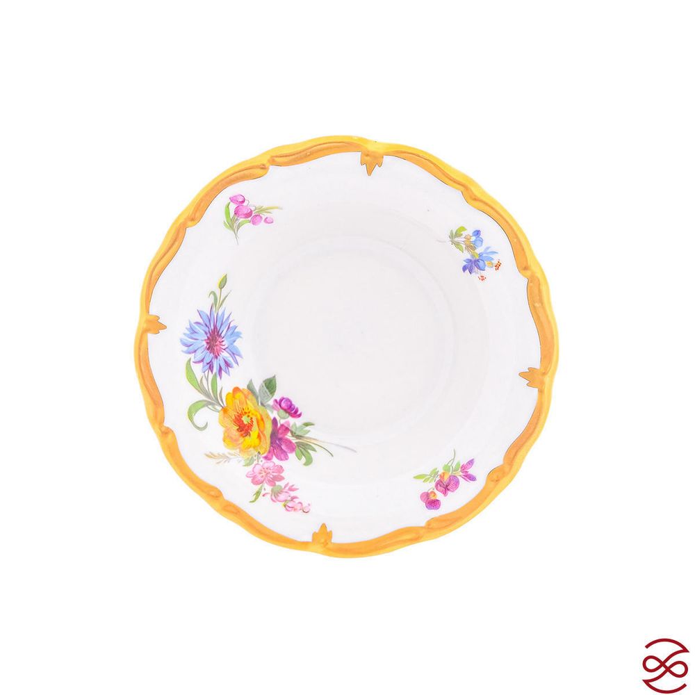 Набор розеток Queen's Crown Мейсенский букет 11 см