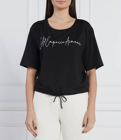 футболка EA7 - черный(6LTT29 TJDFZ)