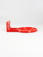 Настенный кронштейн-полка для Яндекс станций (Алиса) Лайт 2, красный, 3D печать, совместимость YNDX-00026