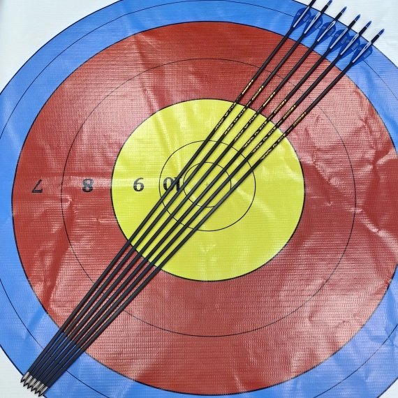 Стрелы для лука из чистого карбона SP 700 musen (9 шт.)