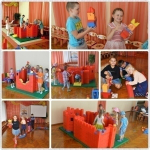 Большой конструктор LK Замок GB10 S на платформе 32х35, для детей 5-12 лет