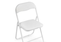 Стул на металлокаркасе Fold 1 складной white / white