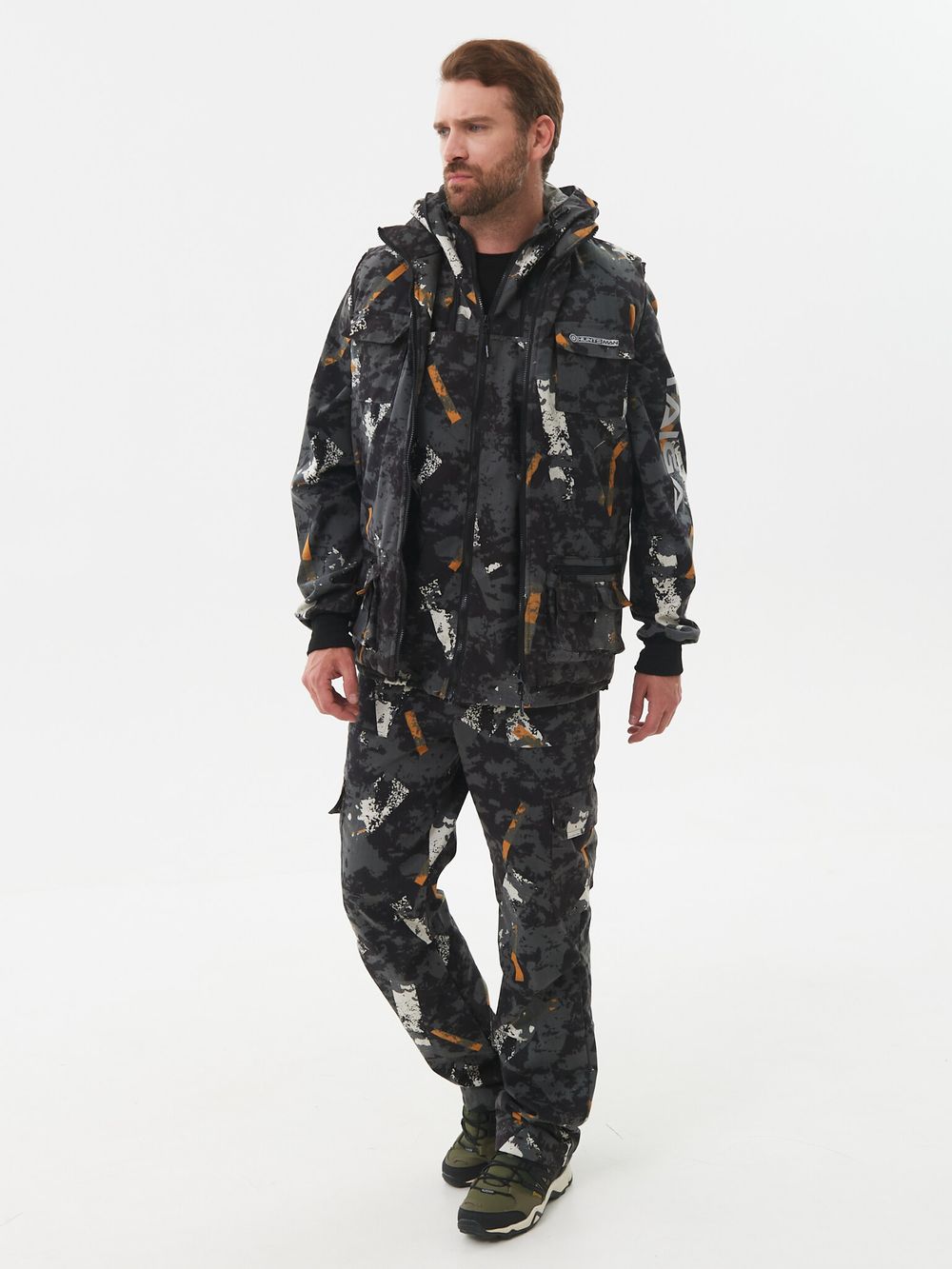 Костюм летний Тайга-3 ткань Твил-Пич цвет КМФ (192)