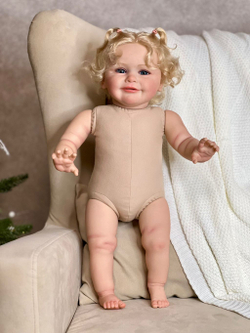 Кукла Реборн мягконабивная 60см в пакете (FA-581)