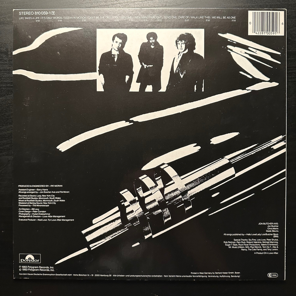 Jon Butcher Axis - Jon Butcher Axis (Германия 1986г.)