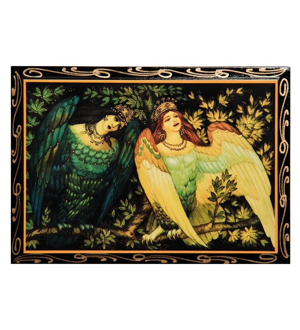 ШК-11/11-A Шкатулка в технике декупаж (10х14х4)