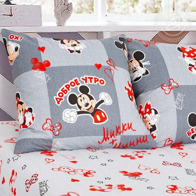 Детское постельное белье 1,5 спальное Сладкая парочка 910 АРТПОСТЕЛЬ