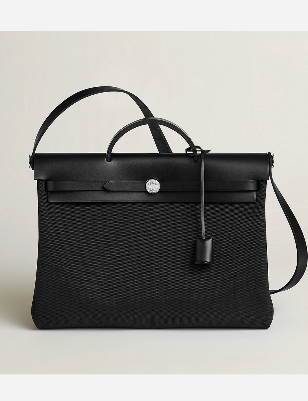 Hermes Herbag Zip cabine bag Noir (H084489CKAA)