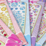 Наклейки-стразы Alingar, акриловые, "Клубничка", пакет с европодвесом