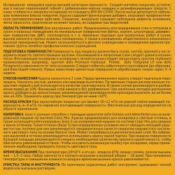 Краска для кухни и ванной вододисперсионная Dufa Kuchen & Badfarbe матовая база 1