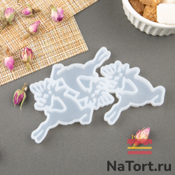 Силиконовая форма для леденцов «Олень 3 в 1»