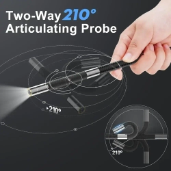 Видеоэндоскоп 1920*1080P HD пикселей/водонепроницаемый IP67 /8.5 мм/1м