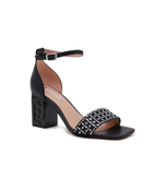 Кожаные босоножки на каблуке violet Liu Jo - черный(SA4127 PX460)