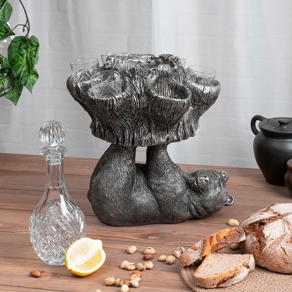 Набор питейный Силач Медведь