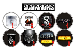 Значок Scorpions ( в ассортименте )